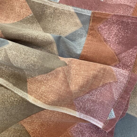 VTG 80s TWIN Flat Sheet Pillowcases Lady Pepperell Westpoint Southwestern Mesa - Picture 5 of 16